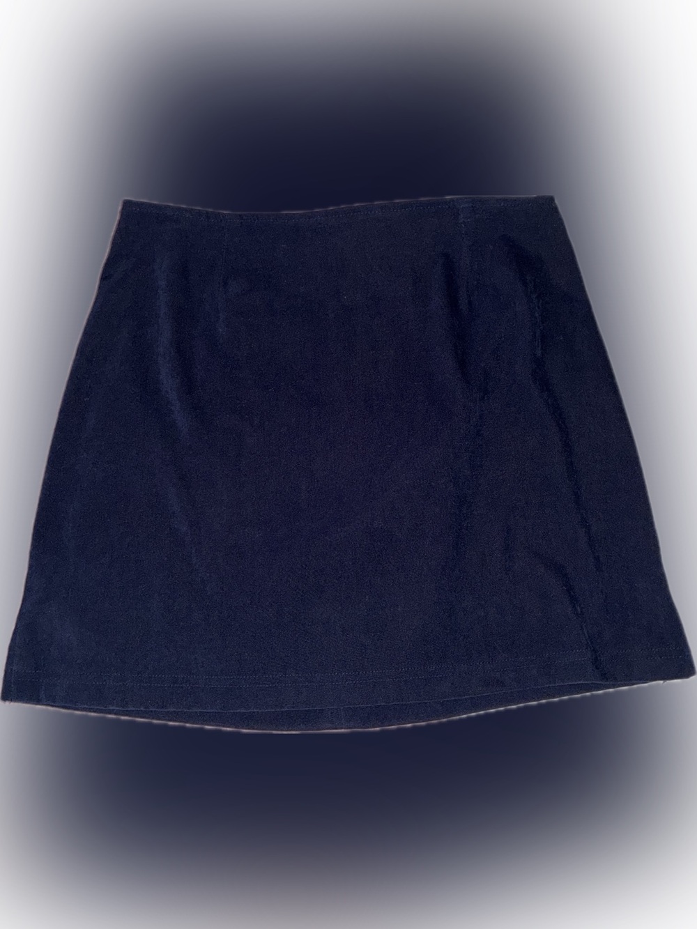 Women's Navy Mini Skirt - Sleek Everyday Style